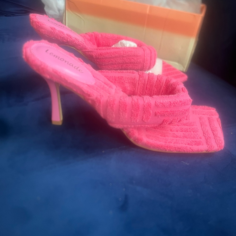 Pink sexy hug heel